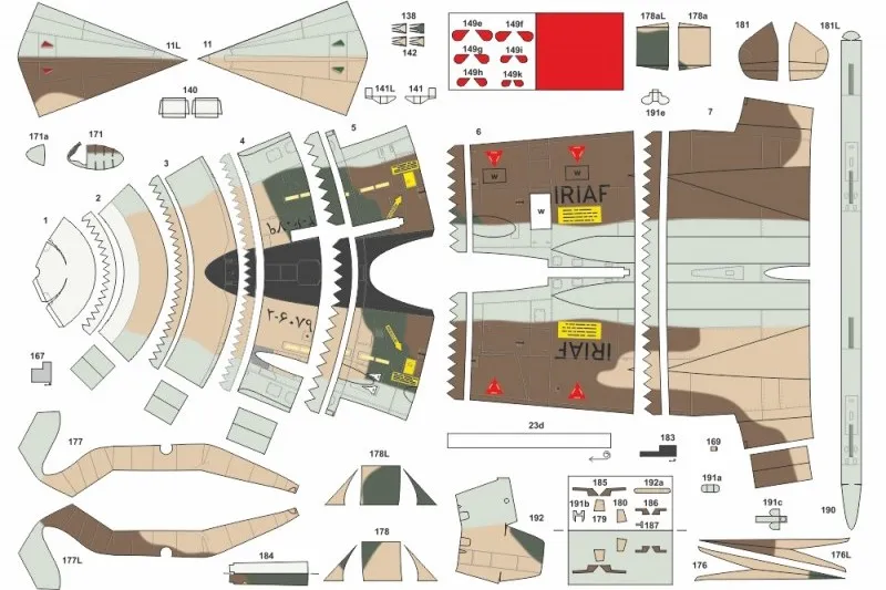 F-14A Tomcat IRIAF + Laser + zasklenie